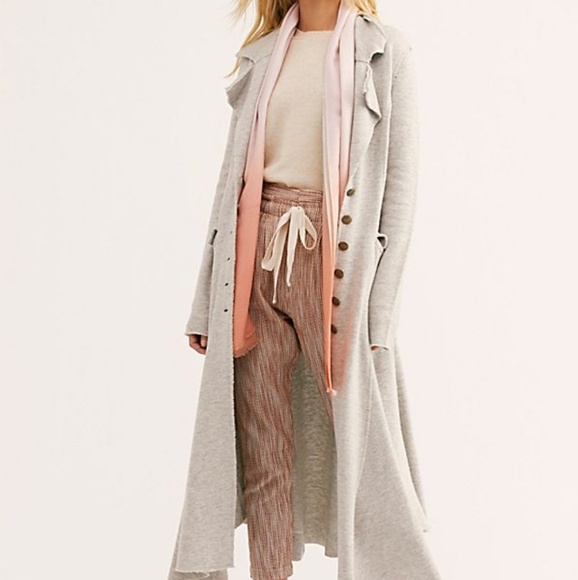 Free People Jackets & Blazers - NWOT Free People Synthetic Bonanza Jacket Grey